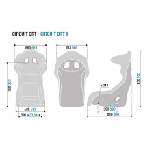 Asiento baquet Sparco Circuit QRT