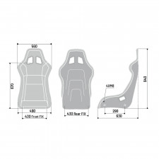 Banco de balde Sparco QRT-C