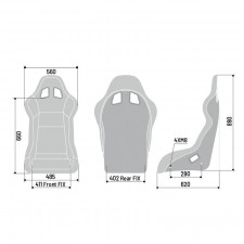 Asiento Baquet Sparco EVO QRT SKY