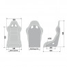 Asiento Baquet Sparco EVO QRT SKY