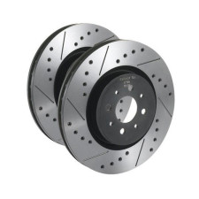 Discos de freno Tarox delantero ventilados SJ perforados y estriados MERCED S-Class  (W220) S280 2.8 V6 98 -