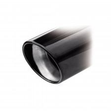 Salida Escape Inoxcar Redonda Diámetro 80 Black Edition longitud 250mm