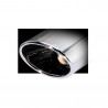 Salida Escape Inoxcar Oval Diámetro 150x105 Cromo longitud 300mm