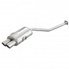 Terminal / Silencioso Inoxcar Inox BMW 320i E36 2x80mm Racing
