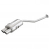 Terminal / Silenciador Inoxcar Inox BMW 320i E36 2x80mm Racing