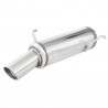 Terminal Escape Inox Inoxcar Peugeot 206 1.1 Antes de 2000 1x90mm Rally