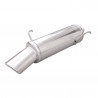 Terminal Escape Inox Inoxcar Peugeot 206 1.6 Antes de 2002 120x80mm