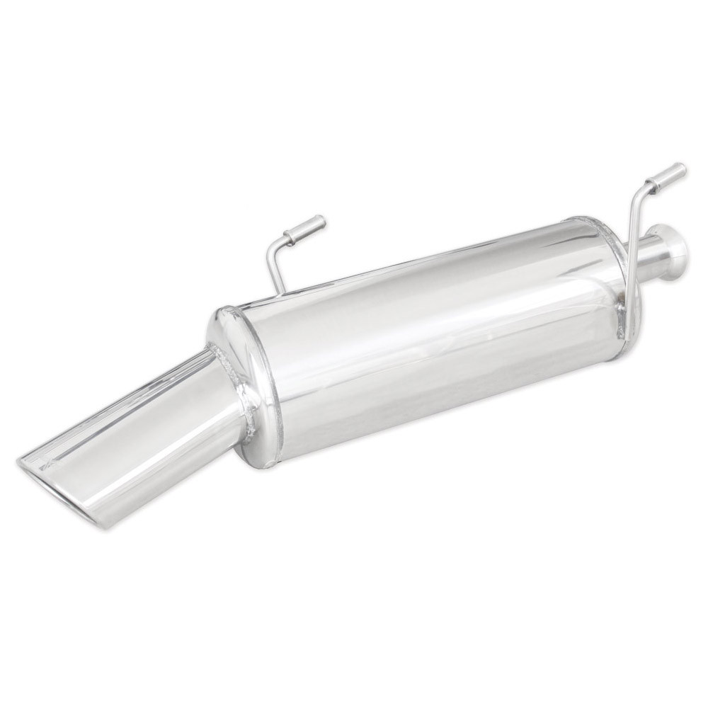 Terminal Escape Inox Inoxcar Peugeot 206 1.6 16v Después 2001 120x80mmArray