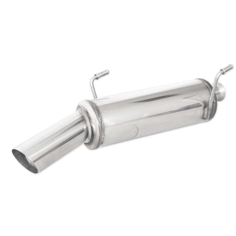 Terminal Escape Inox Inoxcar Peugeot 206 2.0 HDi Después 2000 1x90mm RallyArray