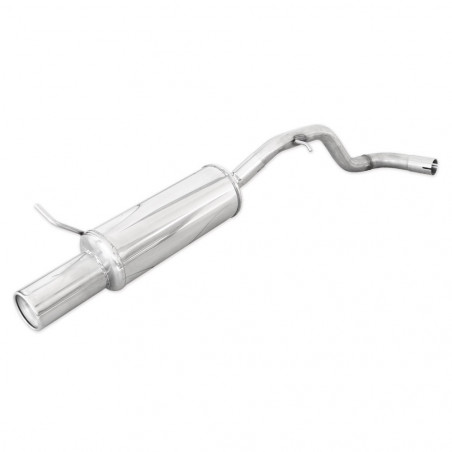 Inoxcar Inox Escape / Silenciador Volkswagen Golf 4 1.8 20v Depois de 1997 Saída 1x102mm