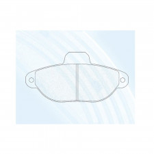 Pastilhas de travão CL Brakes RC6 traseiro Hommell RS2 GT