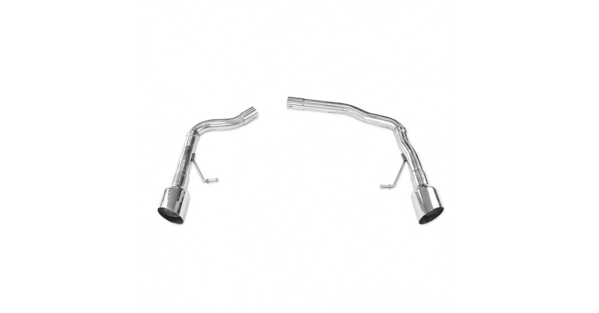Saída sem silenciador traseiro Inoxcar 102mm racing direita + esquerda Audi A5 3L TDI V6