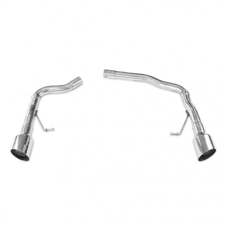 Saída sem silenciador traseiro Inoxcar 102mm racing direita + esquerda Audi A5 3L TDI V6