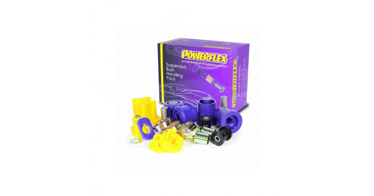 Silent-block Powerflex pack completo trapecios delantero/trasero Renault Clio 3 197/200