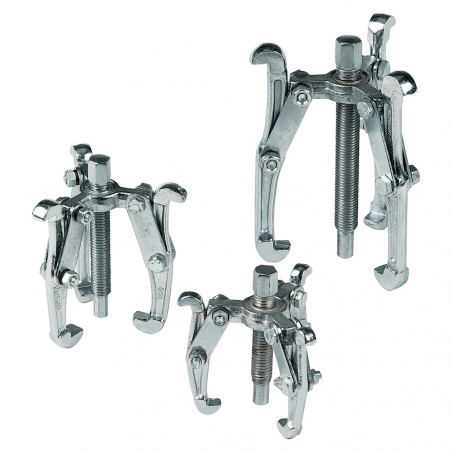 Conjunto de 3 extractores com garras