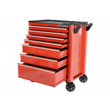 Carro con ruedas Rojo 7 cajones