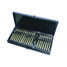 Caixa 38 casquilhos, Torx / Xzn, 2 adaptadores