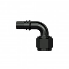 Racord hembra Goodridge 90° cóncavo giratorio 9/16x18 aluminio