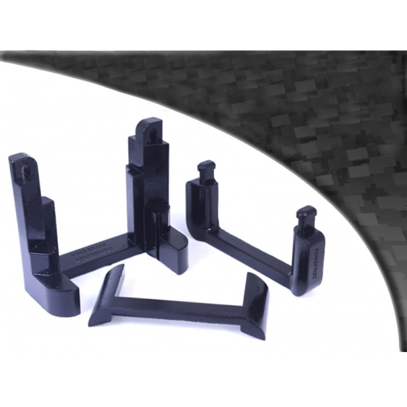 Silent-block Powerflex Preto Inserção do suporte da transmissão Volkswagen Golf 5 (2003-2009)Array