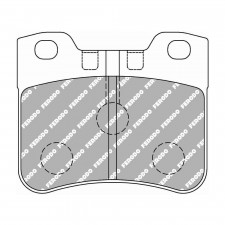 Pastillas de freno Ferodo DS Performance trasero para CITROEN Saxo 1.0 X 05.96 - 11.98 pinza ATE