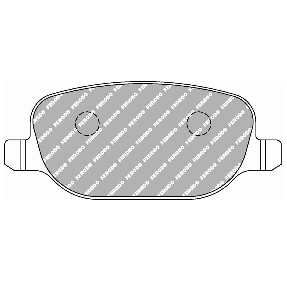 Pastillas de freno Ferodo DS Performance trasero para ALFA ROMEO 159 1.9 1.9 JTS 09.05 - 11.11 pinza LUCAS/TRWArray