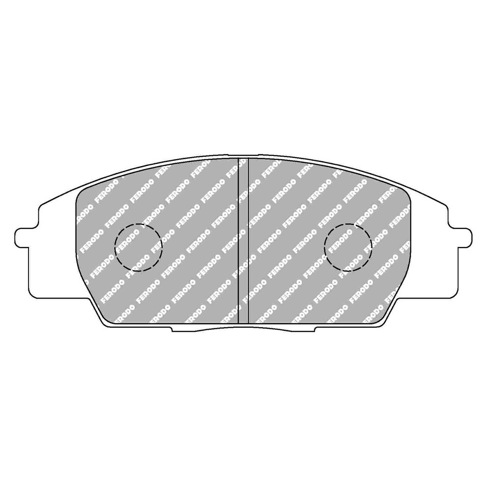 Pastilhas de travão traseiras Ferodo DS Performance para HONDA Civic 1.7 CTDi 01.02 - 09.05 SUMITOMOArray