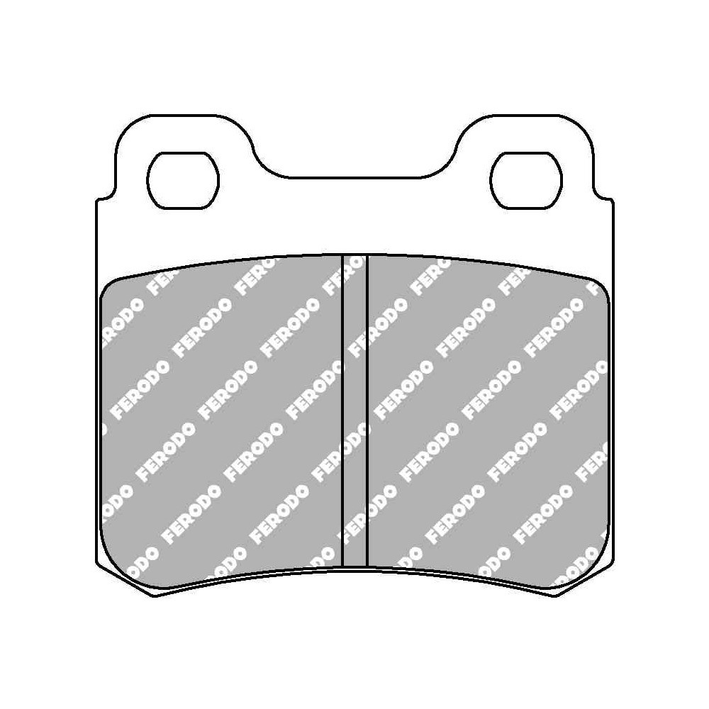 Pastillas de freno Ferodo DS Performance trasero para OPEL Astra 1.8 i 16V 06.93 - 01.98 pinza ATEArray