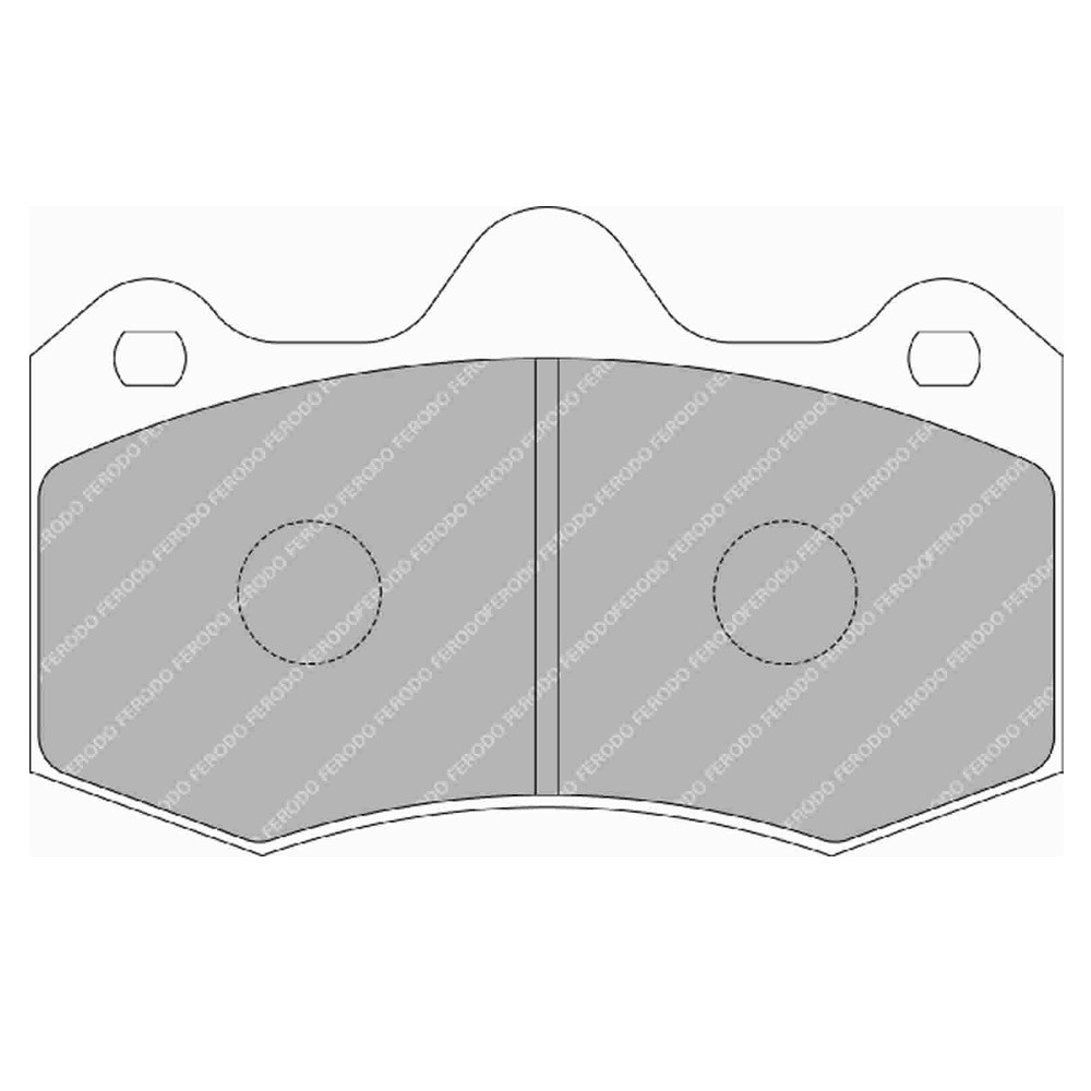 Pastillas de freno Ferodo DS Performance trasero para HOLDEN Commodore VE 3.6 V6,6.0 V8 01.06 -  pinza AP RACINGArray