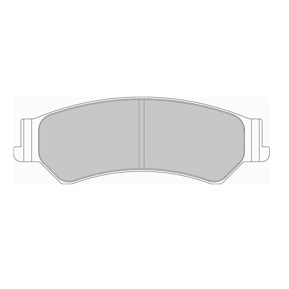 Pastilhas de travão Ferodo DS Performance F-DSE6013PArray
