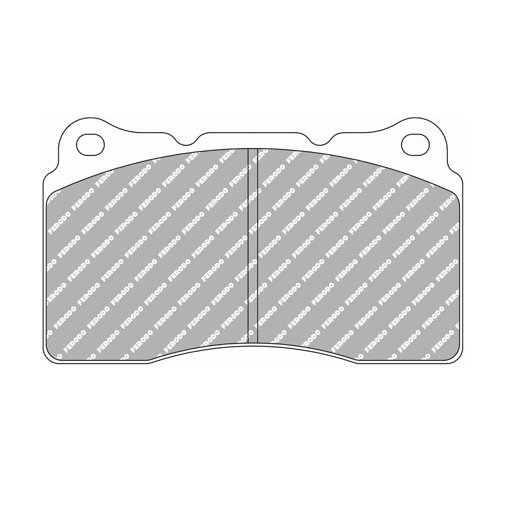 Pastilhas de travão Ferodo DS Performance traseiras para ALFA ROMEO Giulietta 1.4 BiFuel 12.11 - pinça BREMBOArray