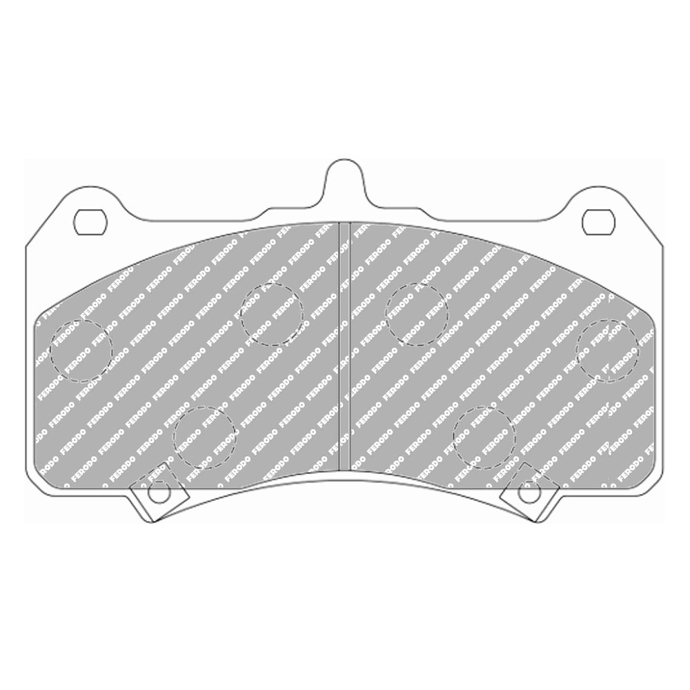 Pastilhas de travão Ferodo DS Performance F-DSR3147PArray