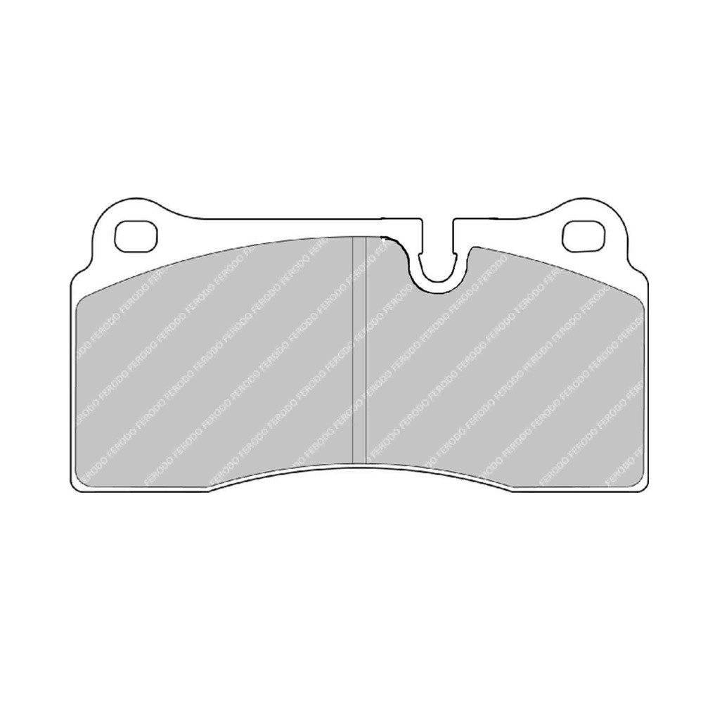 Pastillas de freno Ferodo DS Performance trasero para AUDI R8 4.2 FSI quattro 04.07 - 09.10 pinza BREMBOArray