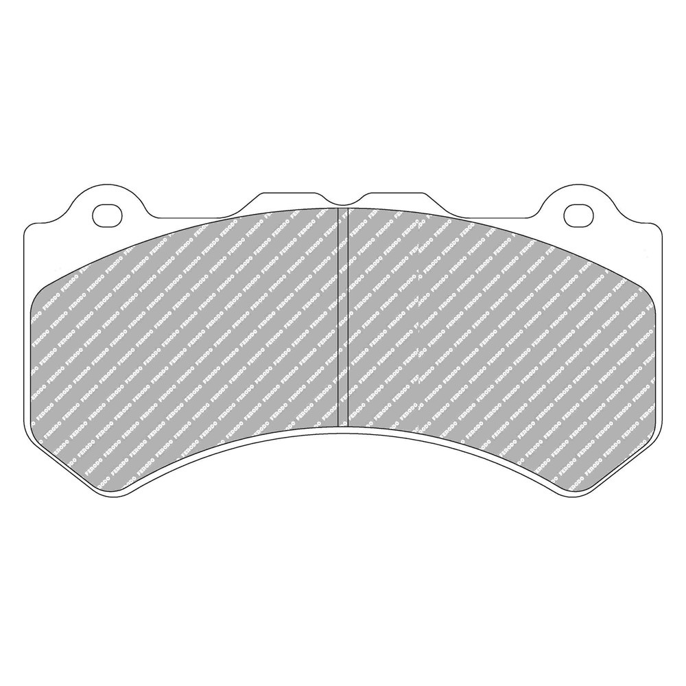 Pastilhas de travão Ferodo DS Performance traseiras para AUDI RS6 RS6 quattro 04.08 - 08.10 caliper BREMBOArray