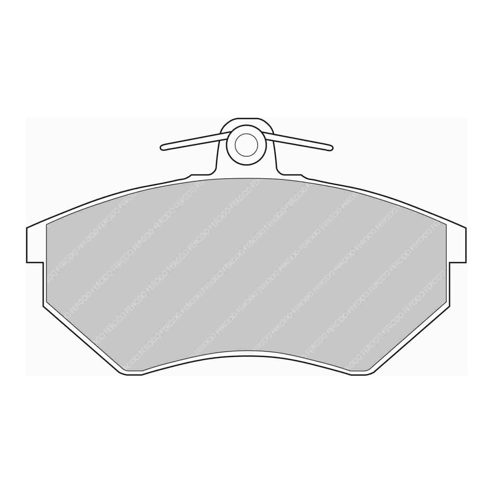 Pastillas de freno Ferodo DS Performance trasero para AUDI 100 02. En 07.77 - 02.83 pinza LUCAS/TRWArray