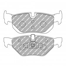 Pastillas de freno Ferodo DS Performance trasero para BMW 1 Series 120d Coupé 10.07 -  pinza ATE