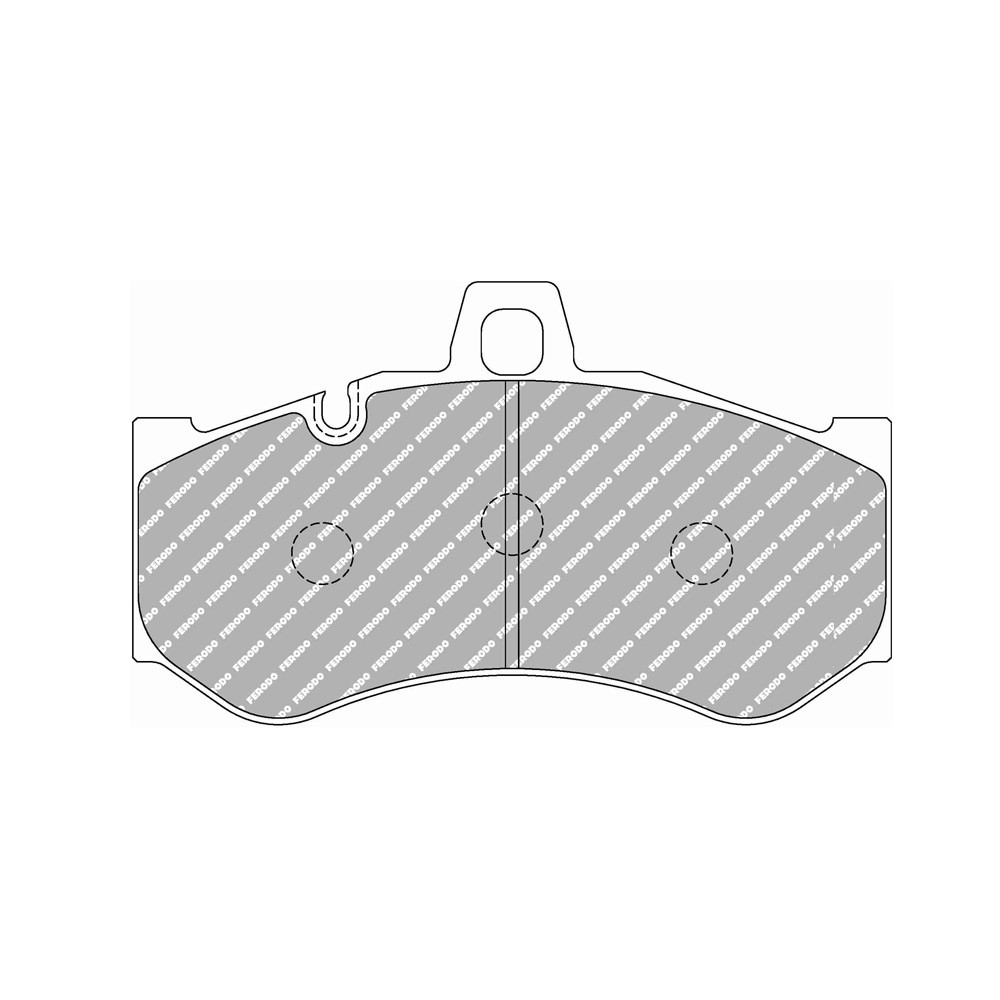 Pastilhas de travão Ferodo DS Performance F-DSR3141PArray