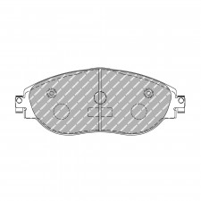 Pastillas de freno Ferodo DS Performance trasero para AUDI A3 S3 quattro 02.13 -  pinza LUCAS/TRW