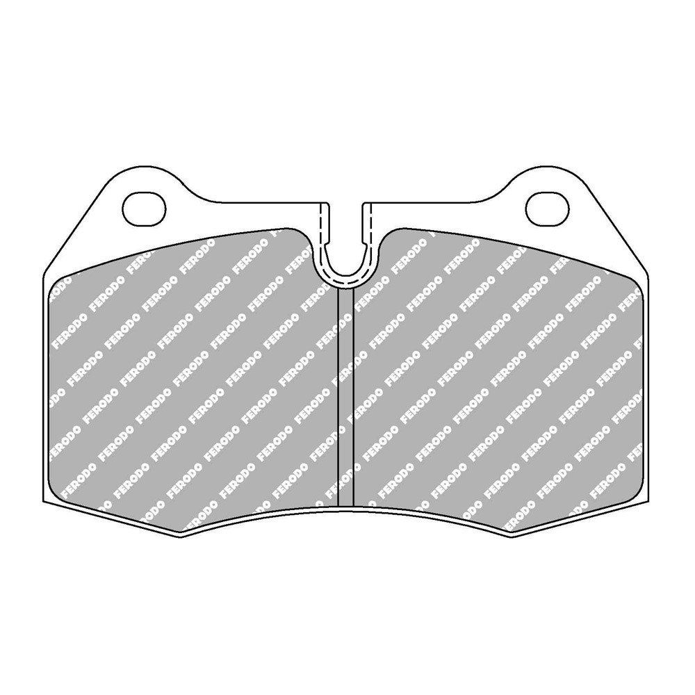 Pastillas de freno Ferodo DS Performance trasero para NISSAN 350 Z 03. Mayo 10.03 -  pinza BREMBOArray