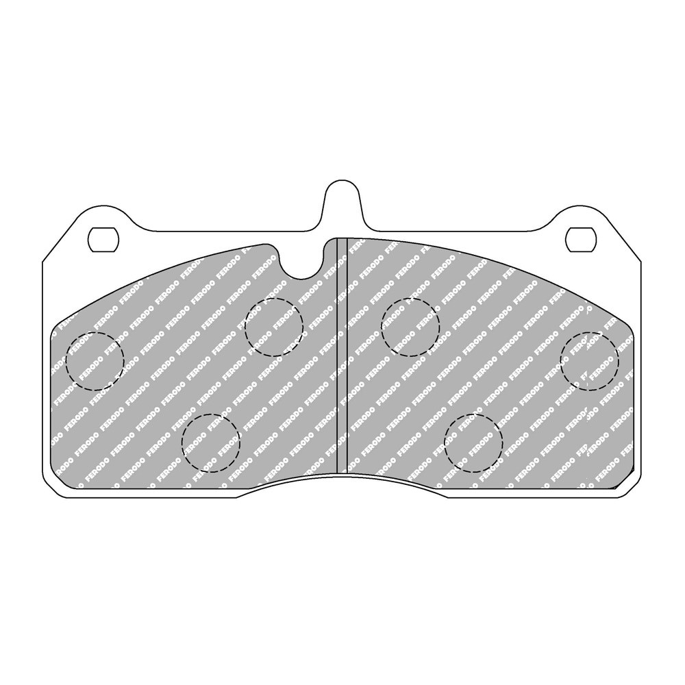 Pastilhas de travão Ferodo DS Performance F-DSR3136PArray