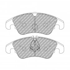 Pastilhas de travão traseiras Ferodo DS Performance para AUDI A4 2.0 TDI 08.08 - pinça LUCAS/TRW