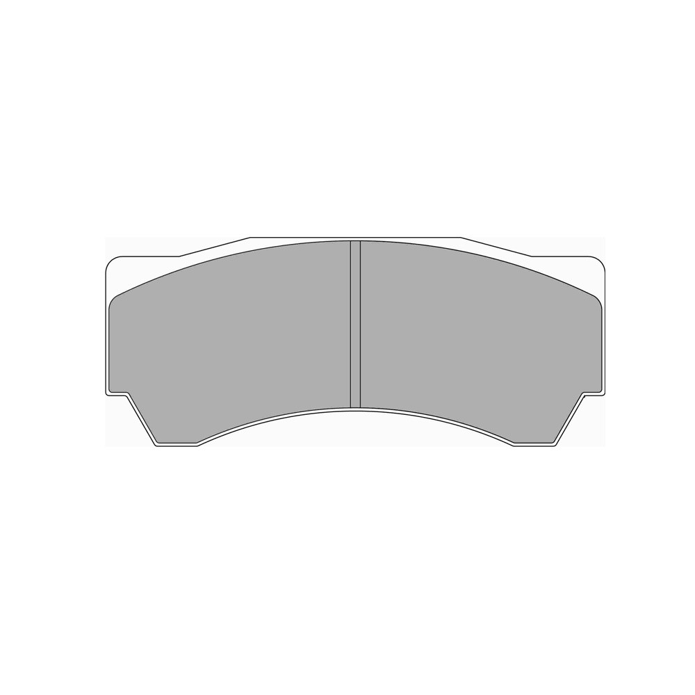 Pastilhas de travão Ferodo DS Performance F-DSR3081PArray
