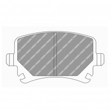 Pastillas de freno Ferodo DS Performance trasero para AUDI A3 1.8 TFSI 11.06 - 08.12 pinza LUCAS/TRW
