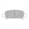 Pastillas de freno Ferodo DS Performance trasero para SUBARU Forester 2.0 08.97 - 09.02 pinza AKEBONO