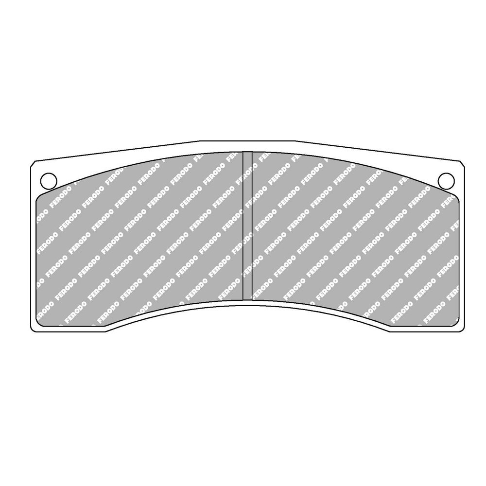 Pastillas de freno Ferodo DS3000 delantero para FERRARI 360 3.6 Challenge Race (pista) 03.99 -  pinza BREMBOArray