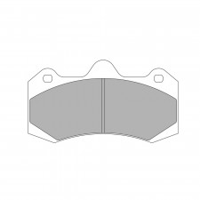 Pastillas de freno Ferodo DS3000 F-RP3114R