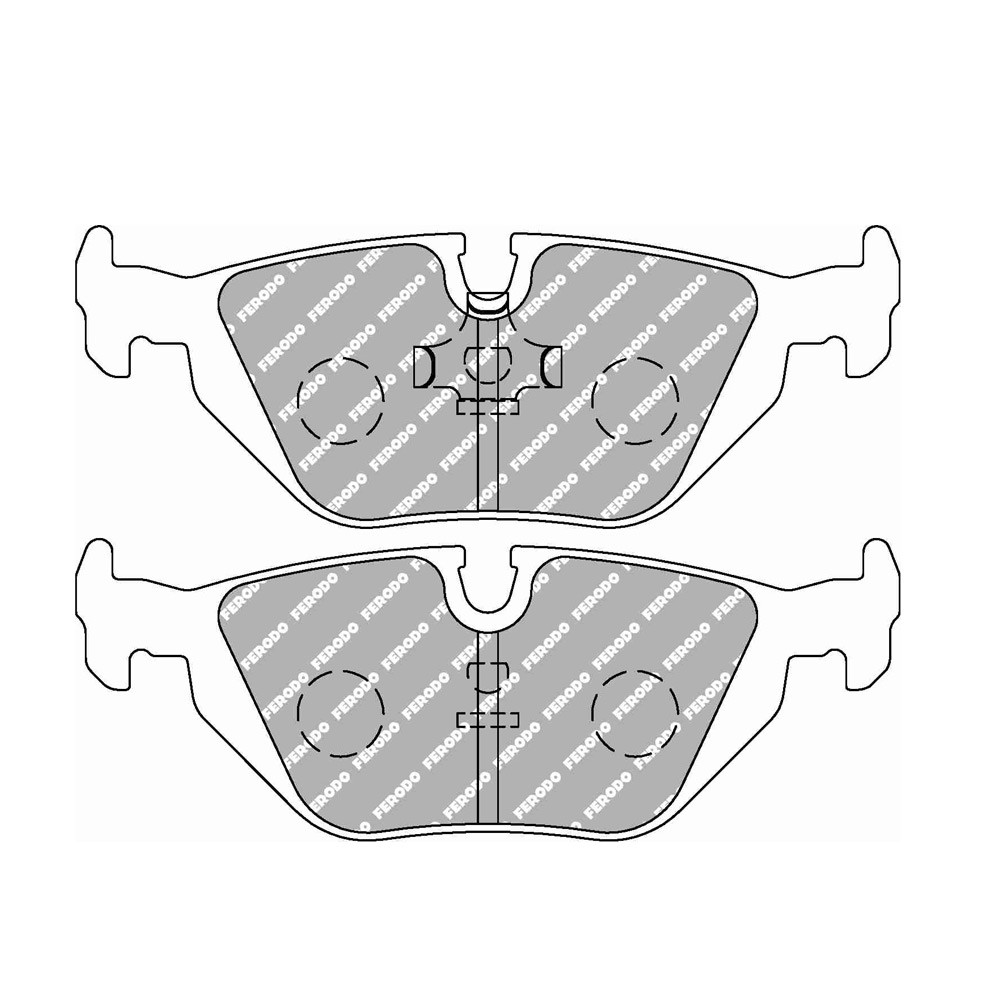 Pastilhas de travão Ferodo DS1.11 F-CP850WArray