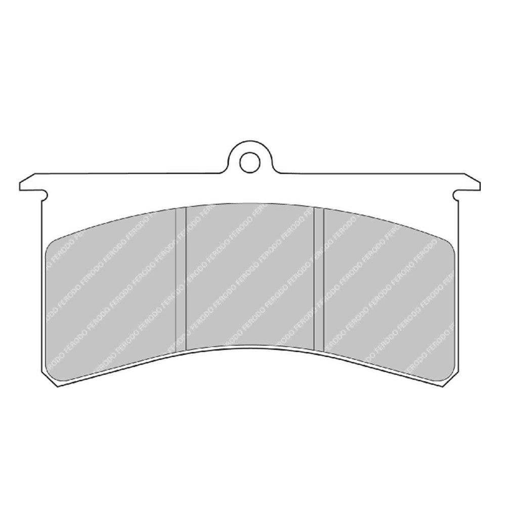 Pastilhas de travão Ferodo DS1.11 dianteiras para OPEL Adam Rallye R2 01.14 -Array