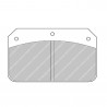 Pastillas de freno Ferodo DS1.11 F-RP502W WILWOOD Dynalite c/pin - Th. 12.4mm