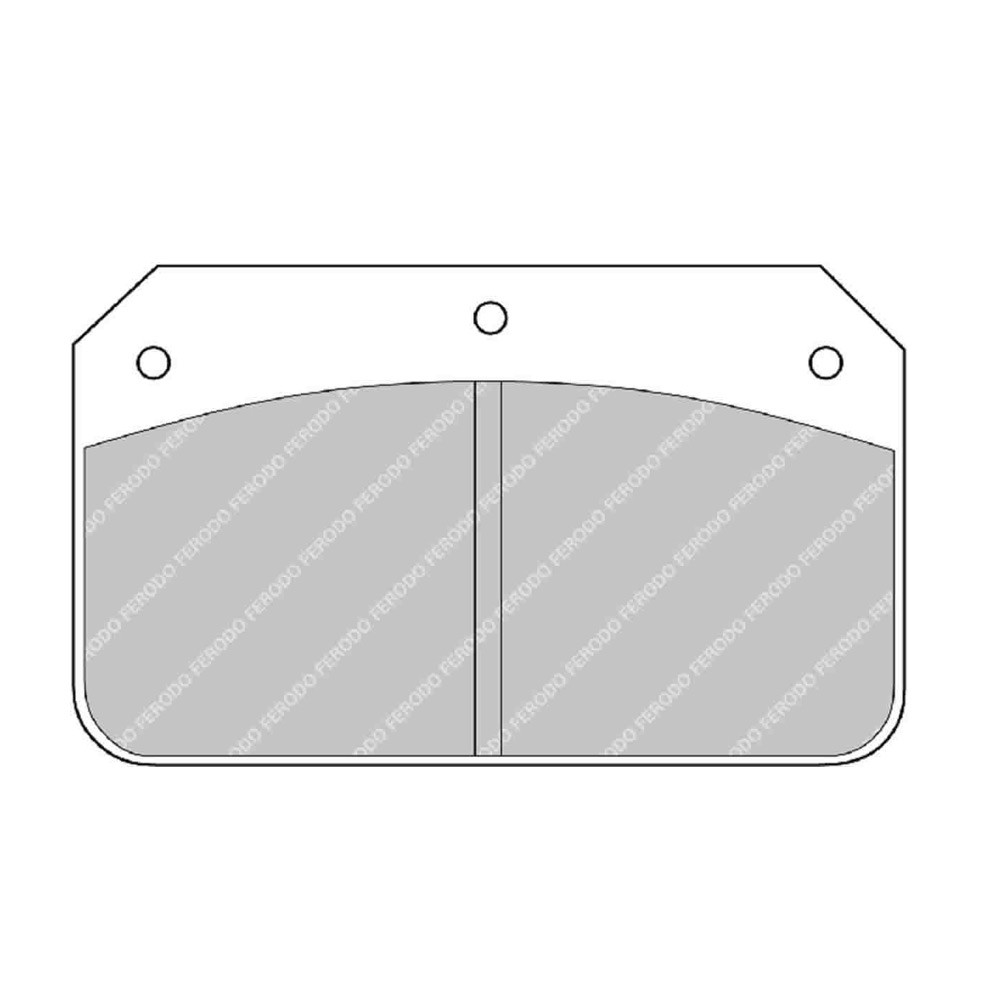 Pastilhas de travão Ferodo DS1.11 F-RP502WArray