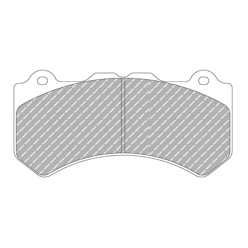 Pastillas de freno Ferodo DS1.11 delantero para AUDI RS6 RS6 quattro 09.08 - 03.11 pinza BREMBOArray